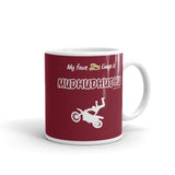 "Mudhudhudhu" on Red Mug
