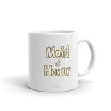Maid of Honor Mug GOLD