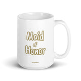 Maid of Honor Mug GOLD