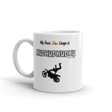 "Mudhudhudhu" on White Mug