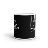 "Shongololo" on Black Mug