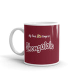 "Shongololo" on Red Mug