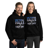 "Vic Falls is Not Dry" on Unisex Heavy Blend Hoodie in COLOURS