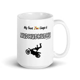 "Mudhudhudhu" on White Mug