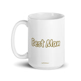 Best Man Mug GOLD