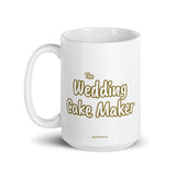 Wedding Cake Maker Mug GOLD