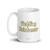 Wedding Hairdresser Mug GOLD
