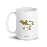 Wedding Chef Mug GOLD