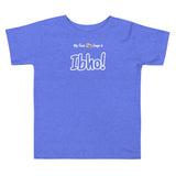 Ibho on Toddler Short Sleeve Tee - BLACK/BLUE