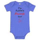 Auntie's Fave - Baby Bodysuit - Colours