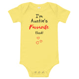 Auntie's Fave - Baby Bodysuit - Colours