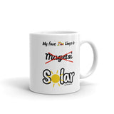 "Solar" on White Mug