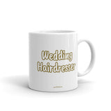 Wedding Hairdresser Mug GOLD