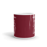 "Yah No!" on Red Mug