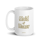 Maid of Honor Mug GOLD
