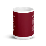 "Yah No!" on Red Mug