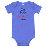 Dad's Fave - Baby Bodysuit - Colours