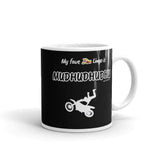 "Mudhudhudhu" on Black Mug