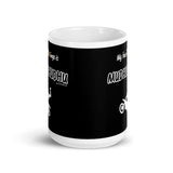 "Mudhudhudhu" on Black Mug
