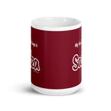 "Sadza" on Red Mug