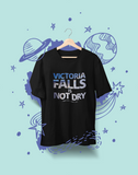 "Vic Falls is Not Dry" on Short-Sleeve Unisex T-Shirt in COLOURS