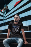 "Vic Falls is Not Dry" on Short-Sleeve Unisex T-Shirt in COLOURS