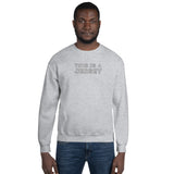 ZimXcite - Unisex Jersey (Sweatshirt) Light Blue/Grey
