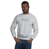 ZimXcite - Unisex Jersey (Sweatshirt) Light Blue/Grey