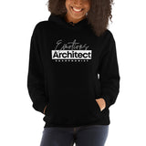 Saxophone Silver 'Emotions Architect' Unisex Hoodie by Ryan Koriya