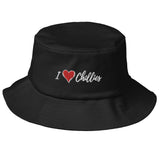 Sultana's I Heart Chillies on Old School Bucket Hat