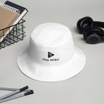 Play Afrika - Bucket Hat (Black on White)