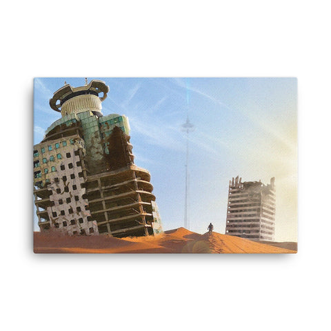 Derwin G - In Search (Landscape) - Canvas 24x36