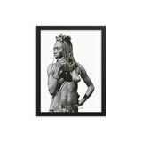 Lemington Muzhingi - Himba Lady - Framed