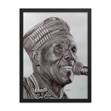 Lemington Muzhingi - Oliver Mutukudzi - Framed