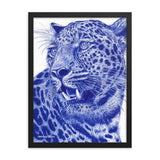 Derwin G - Leopard - Framed