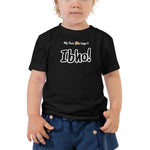 Ibho on Toddler Short Sleeve Tee - BLACK/BLUE