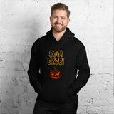 Halloween Boo Ekse! on Unisex Hoodie