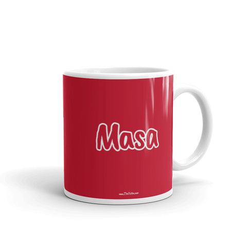 Masa - Indian Family Mug RED