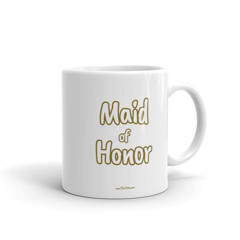 Maid of Honor Mug GOLD