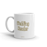 Wedding Reader Mug GOLD