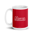 Mama - Indian Family Mug RED