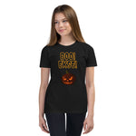 Halloween Boo Ekse! on Youth Short Sleeve T-Shirt
