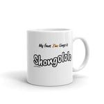 "Shongololo" on White Mug