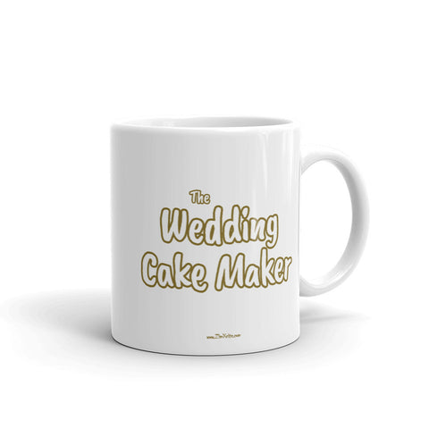 Wedding Cake Maker Mug GOLD
