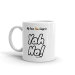 "Yah No!" on White Mug