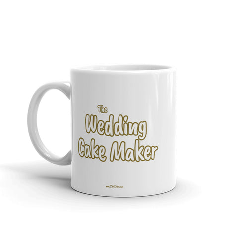 Wedding Cake Maker Mug GOLD