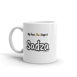 "Sadza" on White Mug