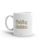 Wedding Musician Mug GOLD