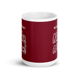 "Make A Plan!" on Red Mug