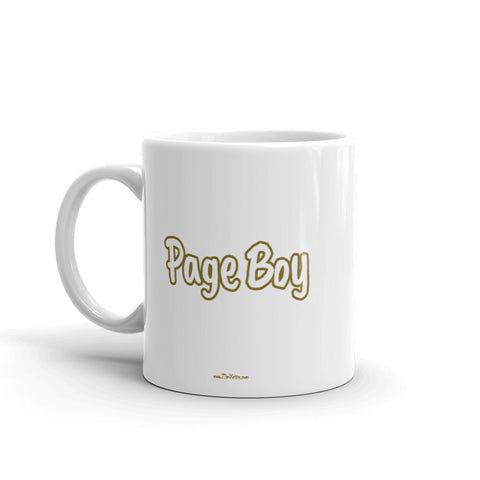 Page Boy Mug GOLD